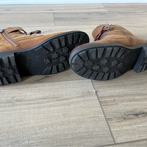 Clark's Orinoco 2 Lace Zip Boots, Snuff Leather, Sz 10 - Picture 7 of 7